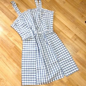 New!!! Derek heart mini checkered dress M